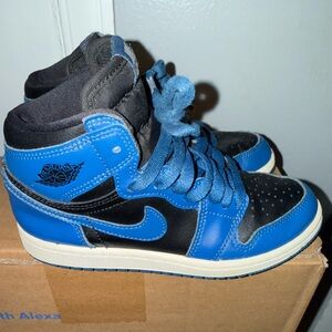 Air Jordan 1 Retro high OG Dark Marina blue Sz 1y